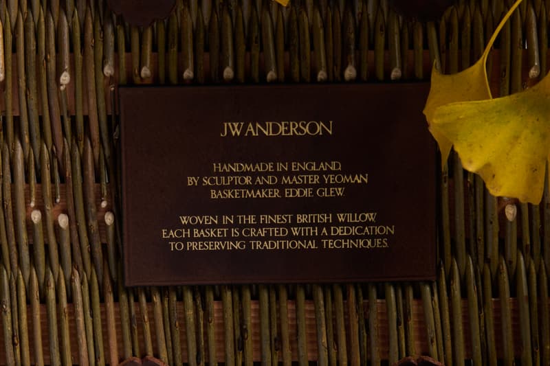 JW Anderson Eddie Glew Basket Bag Blanket Basket Log Basket, Laundry Basket salone del mobile 2026 fall winter fw 2026 Announcement