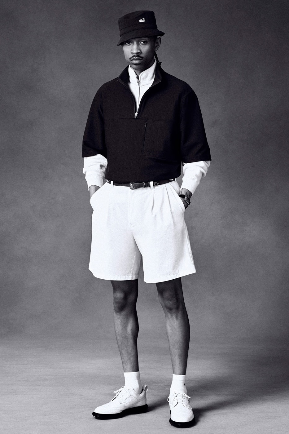 Aimé Leon Dore Tees off With a Classy New Golf Collection FootJoy collaboration release info flagstick
