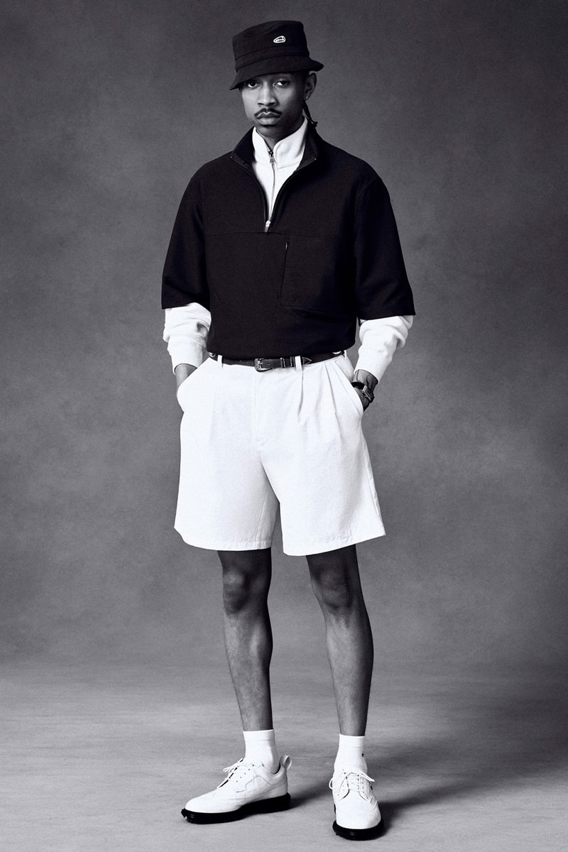 Aimé Leon Dore Tees off With a Classy New Golf Collection FootJoy collaboration release info flagstick