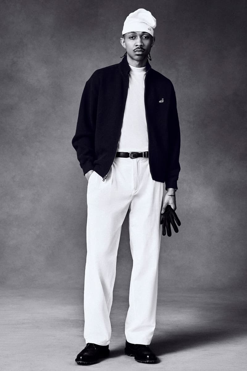 Aimé Leon Dore Tees off With a Classy New Golf Collection FootJoy collaboration release info flagstick