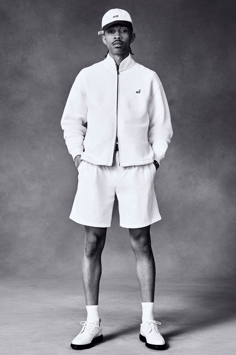 Aimé Leon Dore Tees off With a Classy New Golf Collection FootJoy collaboration release info flagstick