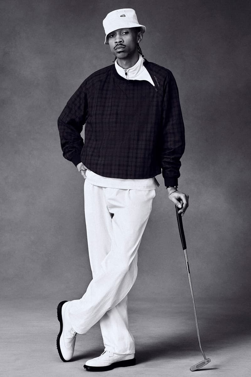 Aimé Leon Dore Tees off With a Classy New Golf Collection FootJoy collaboration release info flagstick