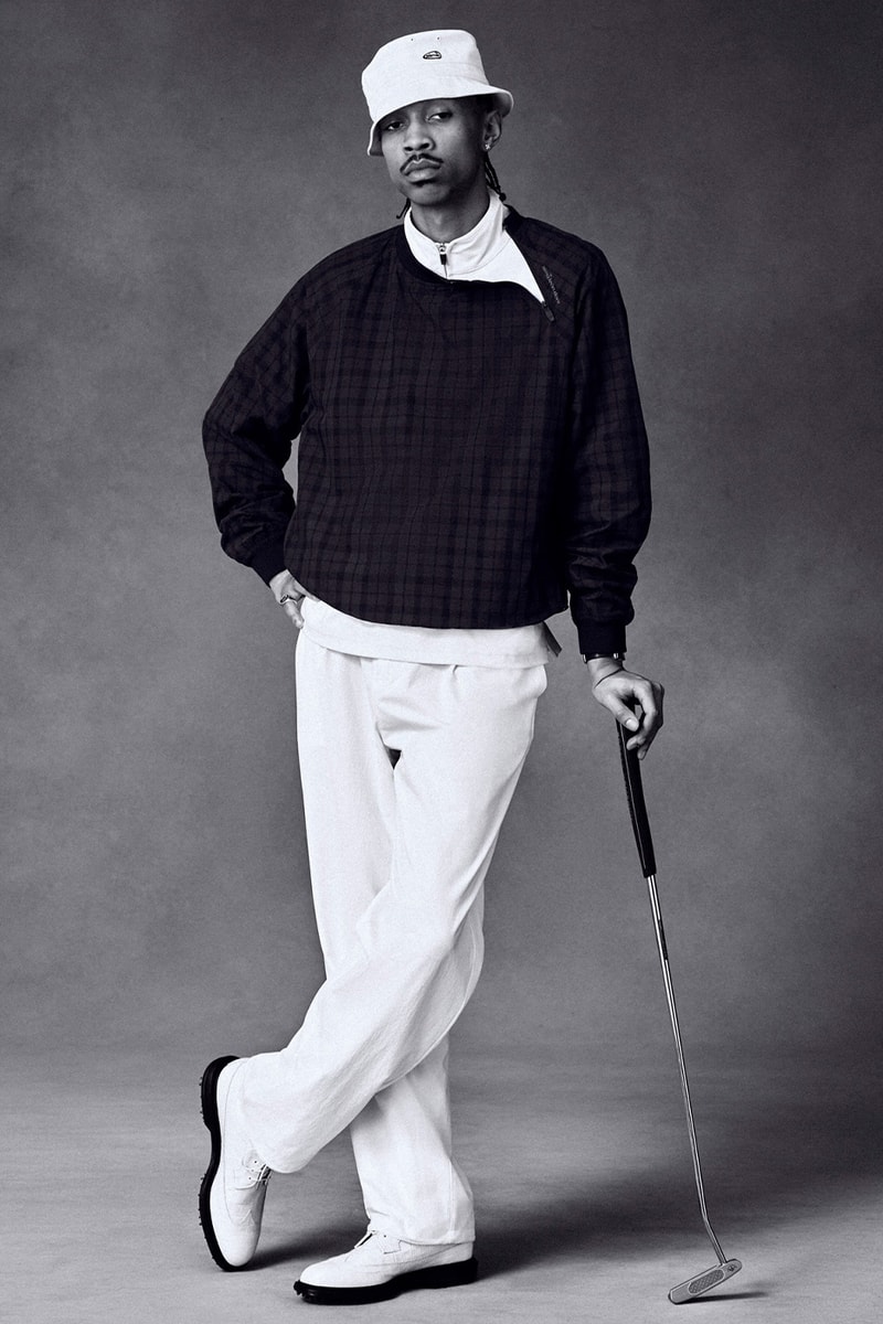 Aimé Leon Dore Tees off With a Classy New Golf Collection FootJoy collaboration release info flagstick