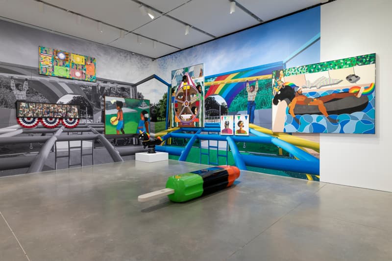 Derrick Adams 'View Master' ICA Boston Survey Exhibition Art Artworks