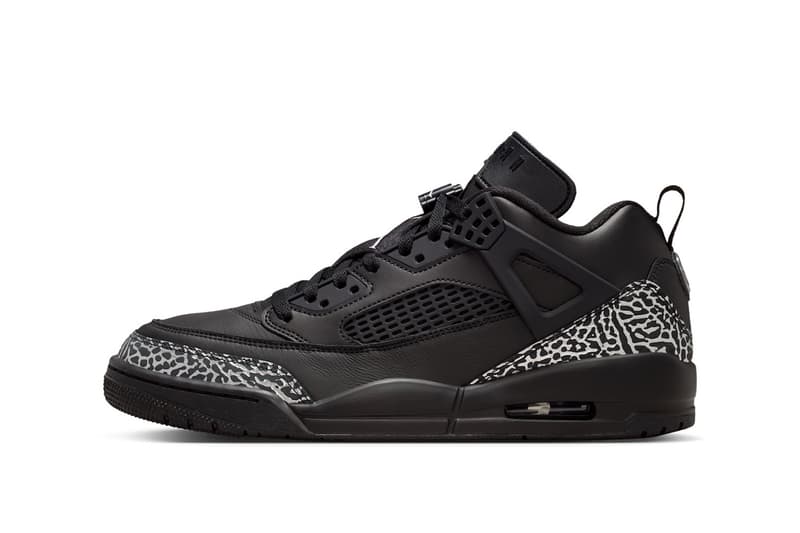 Jordan Spizike Low "Black/Metallic Silver" IV2417-010 Release Info