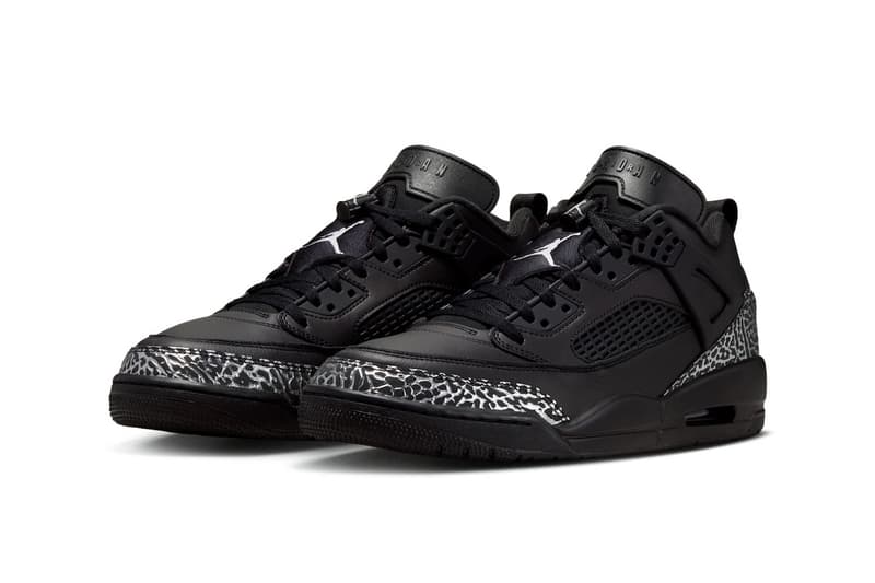 Jordan Spizike Low "Black/Metallic Silver" IV2417-010 Release Info