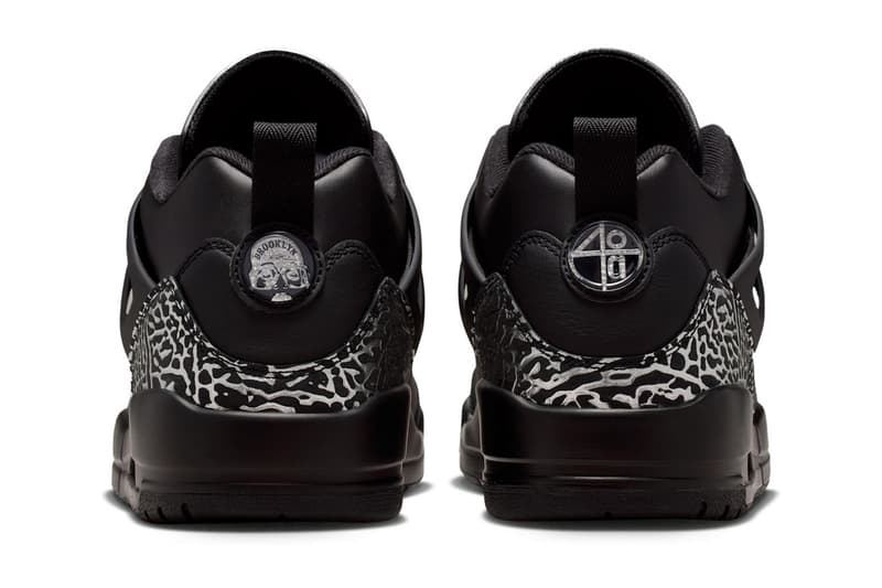 Jordan Spizike Low "Black/Metallic Silver" IV2417-010 Release Info
