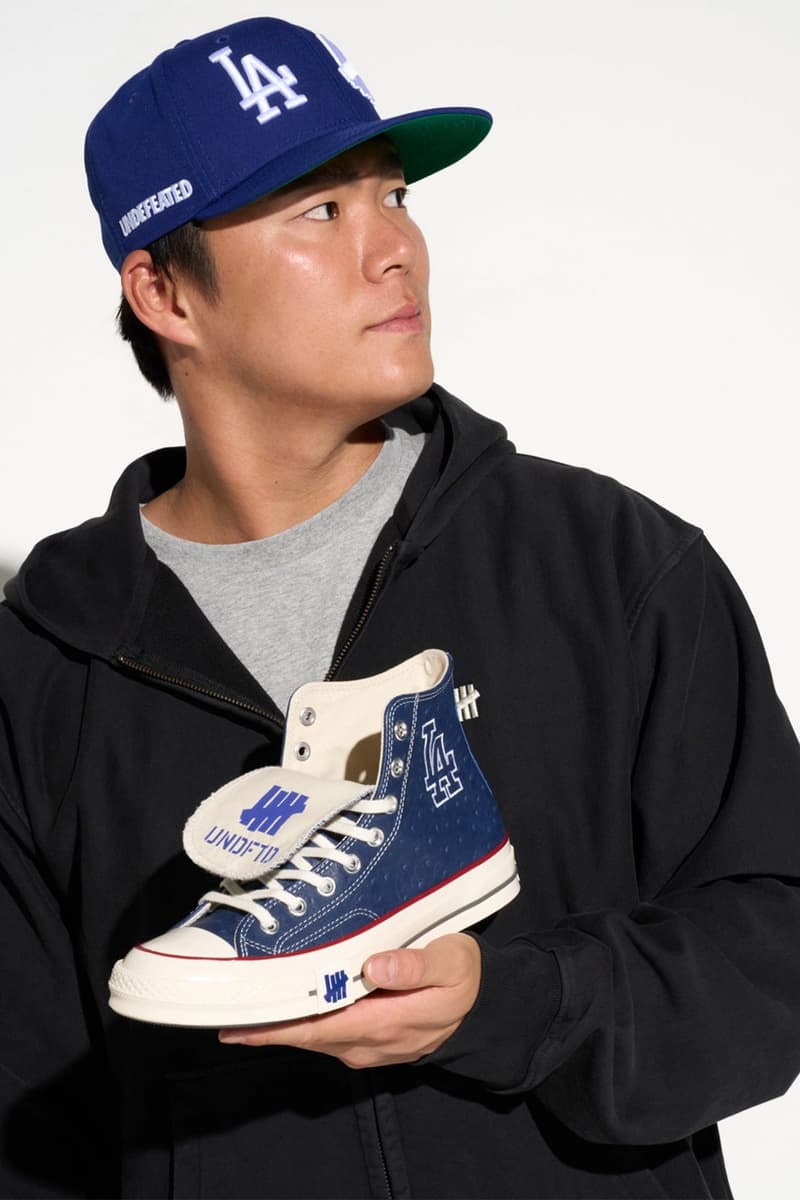 major league baseball mlb Undefeated Converse Chuck 70 los angeles la Dodgers A19846C Release Info