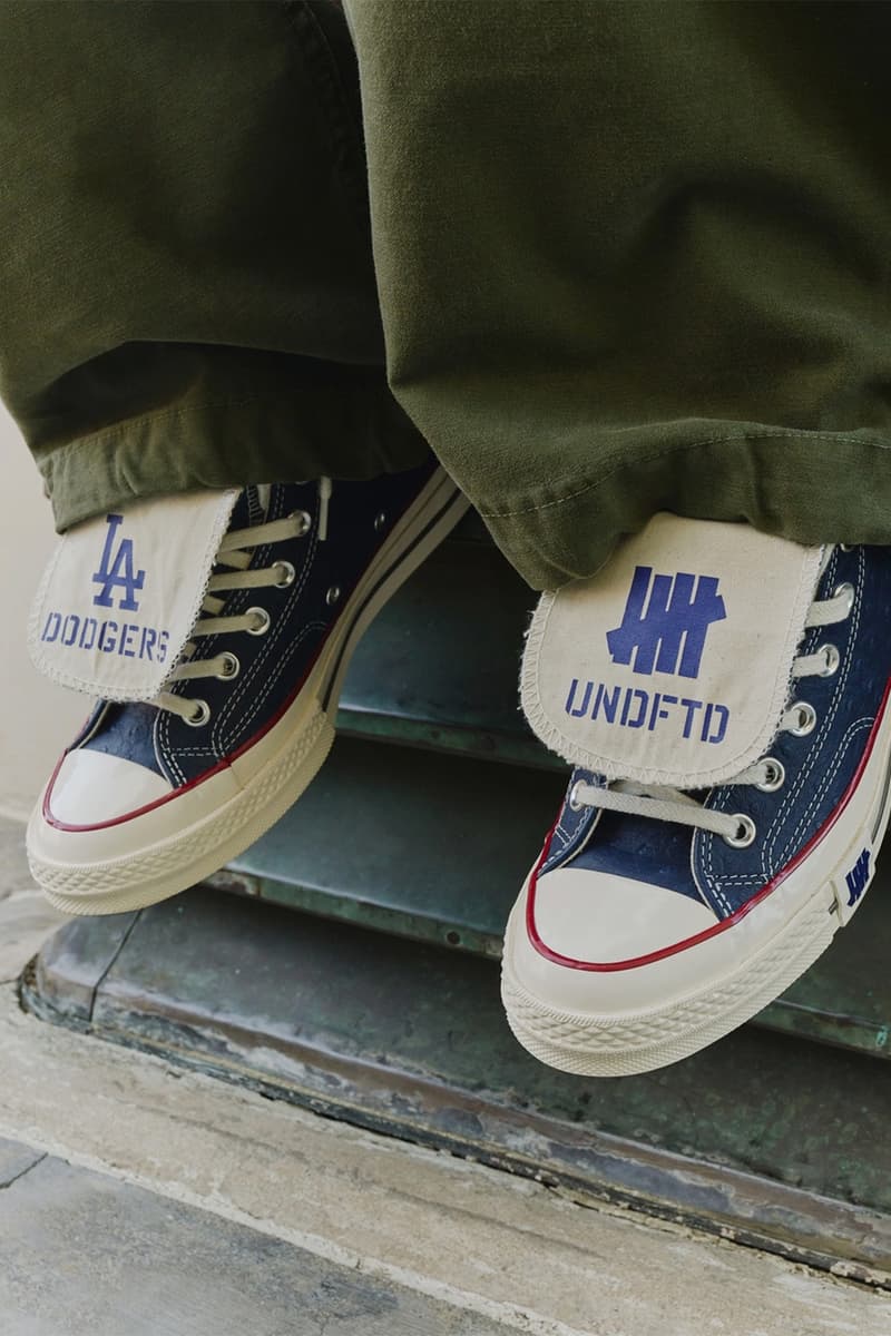 major league baseball mlb Undefeated Converse Chuck 70 los angeles la Dodgers A19846C Release Info