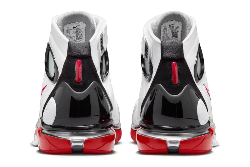 Nike Air Zoom Huarache 2K4 "White/Varsity Red" kobe bryant IV3782-100 White/Varsity Red-Black