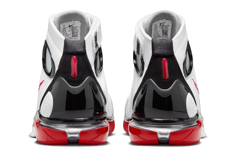 Nike Air Zoom Huarache 2K4 "White/Varsity Red" kobe bryant IV3782-100 White/Varsity Red-Black