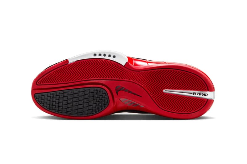 Nike Air Zoom Huarache 2K4 "White/Varsity Red" kobe bryant IV3782-100 White/Varsity Red-Black