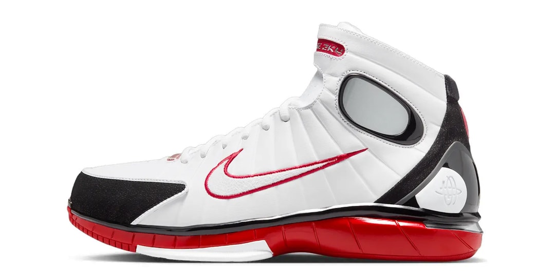 Nike Air Zoom Huarache 2K4 Returns in Classic "White/Varsity Red"