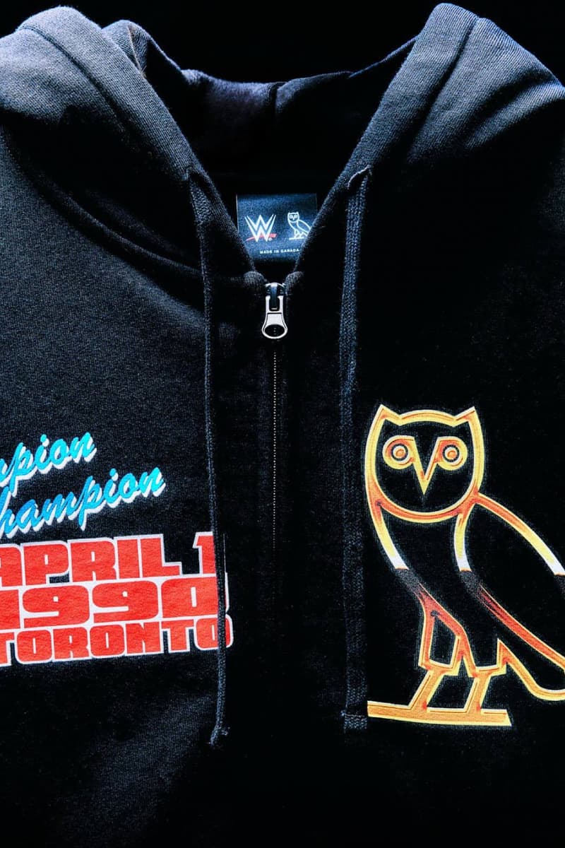 WWE drake Octobers Very Own ovo 2026 Collaboration collection Release Info