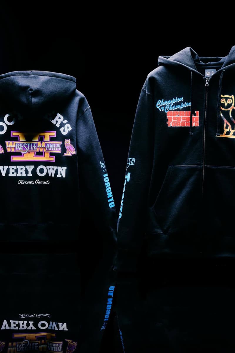WWE drake Octobers Very Own ovo 2026 Collaboration collection Release Info