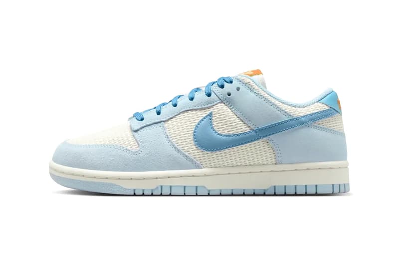 Nike Dunk Low Sail Hydrogen Blue IH2479-100 Official Images