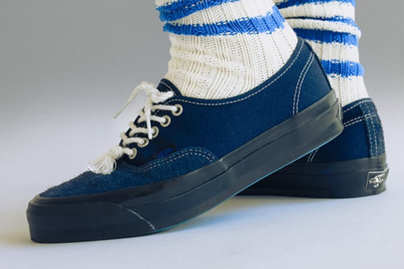 JOURNAL STANDARD Vans LX Authentic 44 Deck Shoe Navy vn000efzngv Official Images