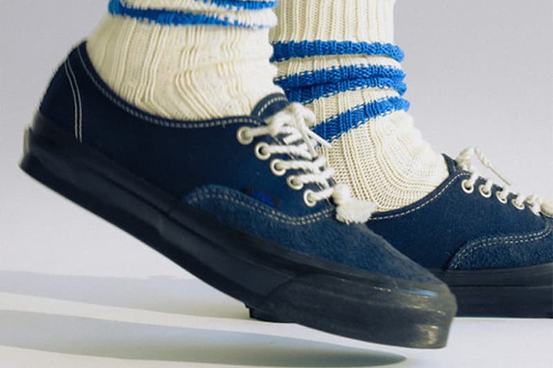 JOURNAL STANDARD Vans LX Authentic 44 Deck Shoe Navy vn000efzngv Official Images