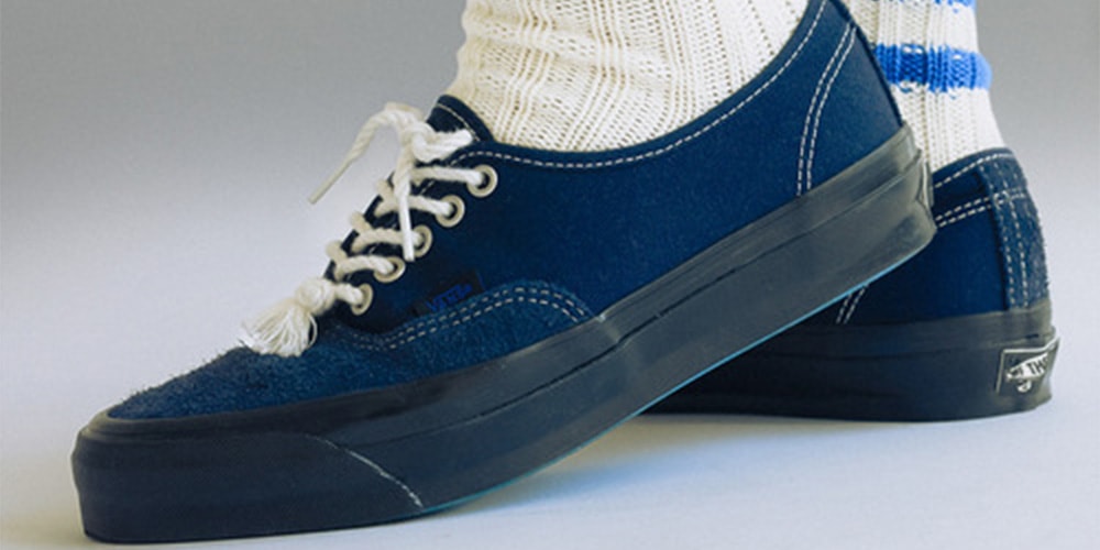 The JOURNAL STANDARD x Vans LX Authentic 44 Deck Shoe “Navy” Is Ready for The Seas