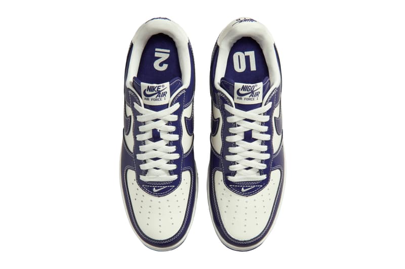 NIGO Nike last orgy 2 Air Force 1 shoe Apparel Collection IO8765-100 Release Info