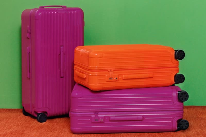 RIMOWA Orange and Magenta Essential Groove Release Info