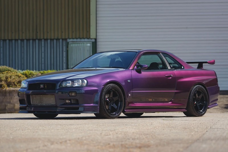 An Unprecedented Collection Nissan R34 Skyline GT-Rs Is Heading To Auction