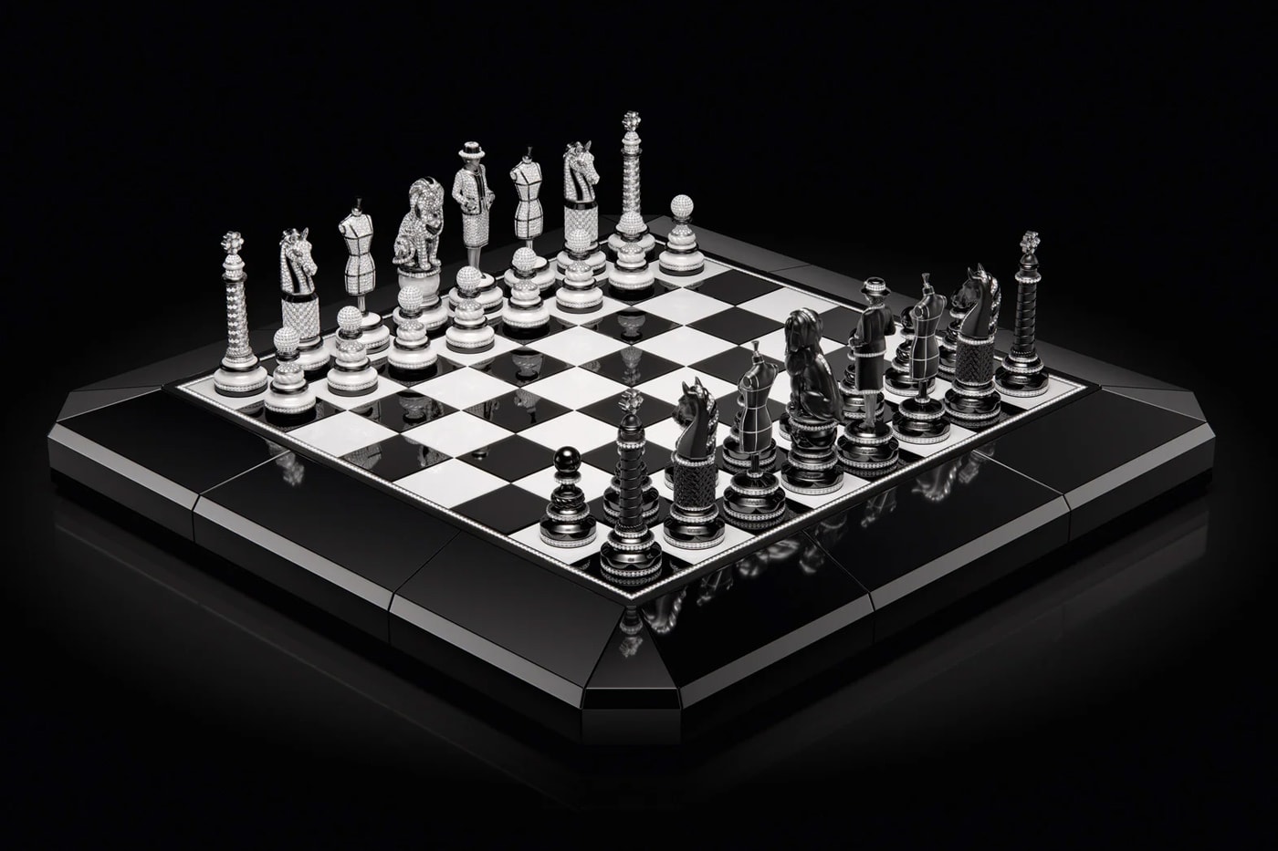 A Masterpiece Chessboard and Pixel Art Diamonds: Inside Chanel’s Ultra-Exclusive "Coco Game" Capsule