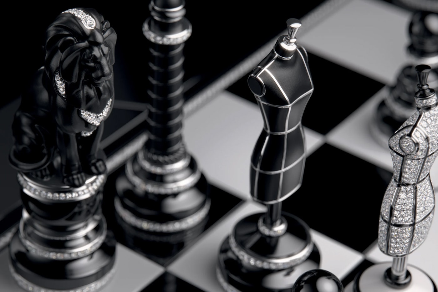 A Masterpiece Chessboard and Pixel Art Diamonds: Inside Chanel’s Ultra-Exclusive "Coco Game" Capsule