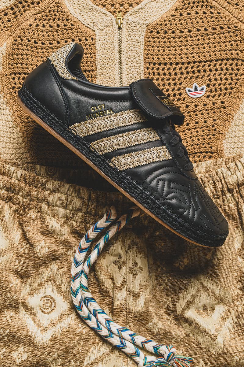 edison chen CLOT adidas Originals Mundial samba Collection apparel Release Info