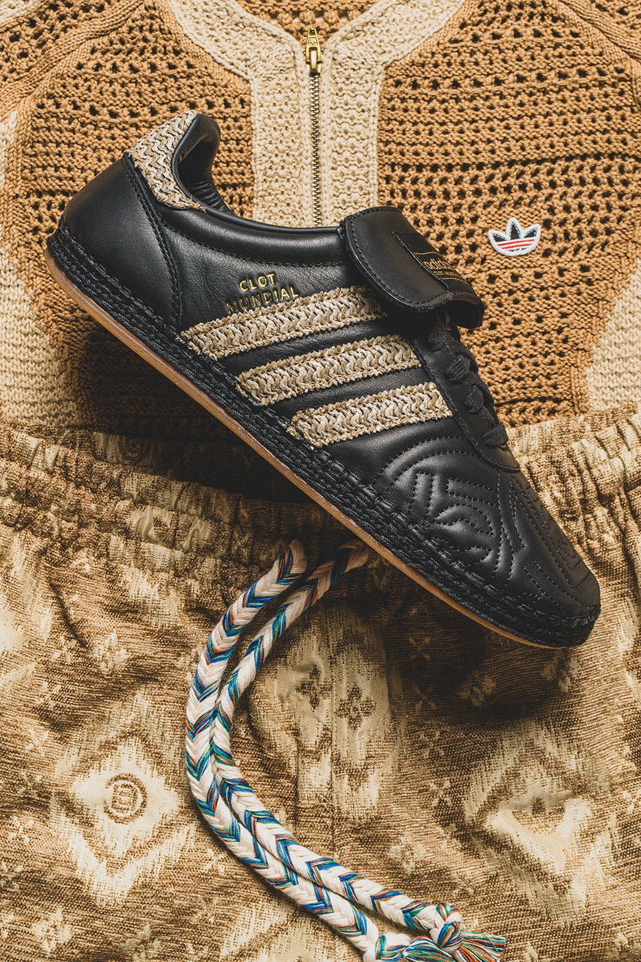 edison chen CLOT adidas Originals Mundial samba Collection apparel Release Info