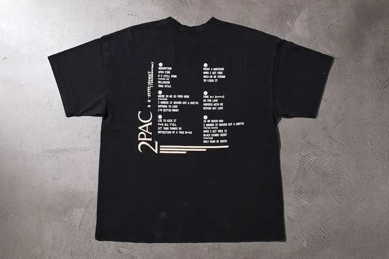 FREAK'S STORE Drops Limited-Edition 2PAC Vintage-Style Graphic Tees