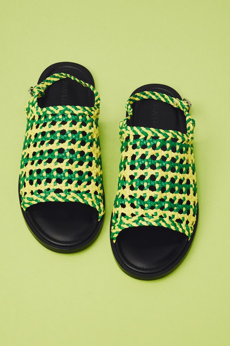 JW Anderson SS26 Summer Series Leaf Slides
