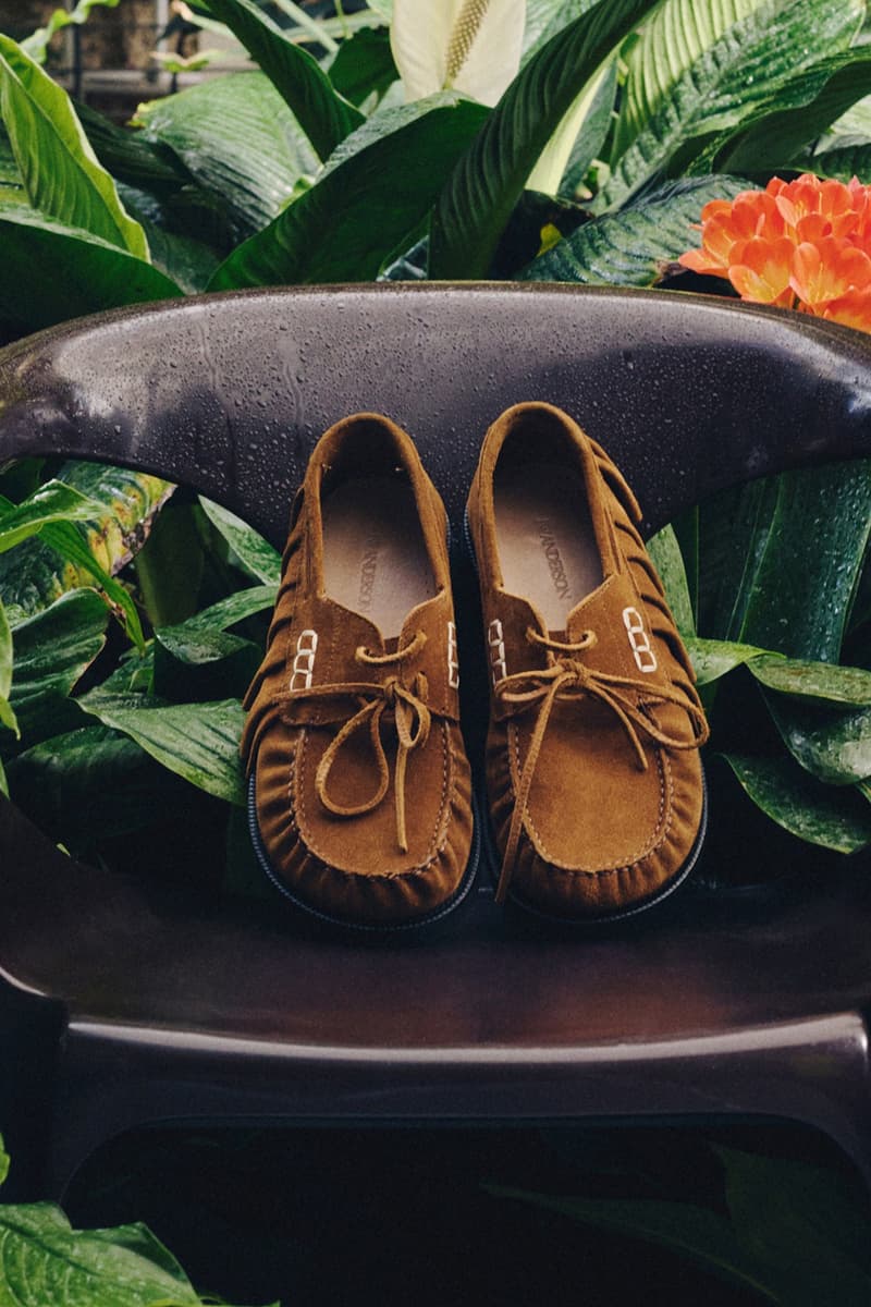 JW Anderson SS26 Summer Series Leaf Slides