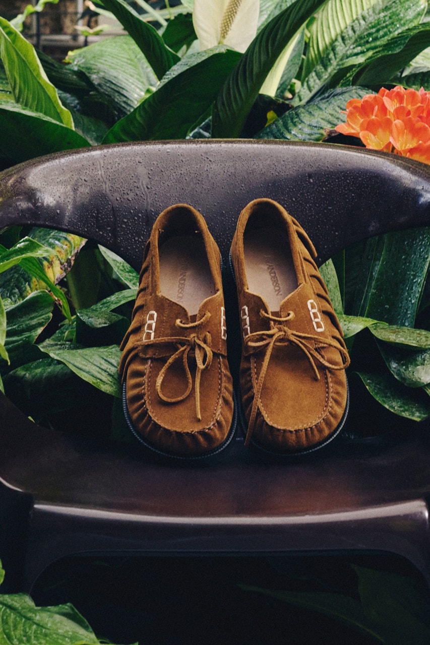 JW Anderson SS26 Summer Series Leaf Slides