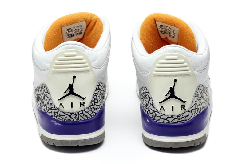 Kobe Bryant's Legendary Game-Worn Air Jordan 3 PE Hits the Auction Block 2002-2003 "Sneaker Free Agency" era, the dual-signed, photo-matched Lakers