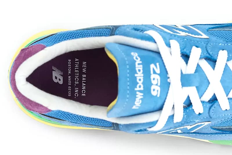 New Balance 992 "Sea Stone/Green Apple/Maize" Release Info teddy santis U9929NF abzorb sbs