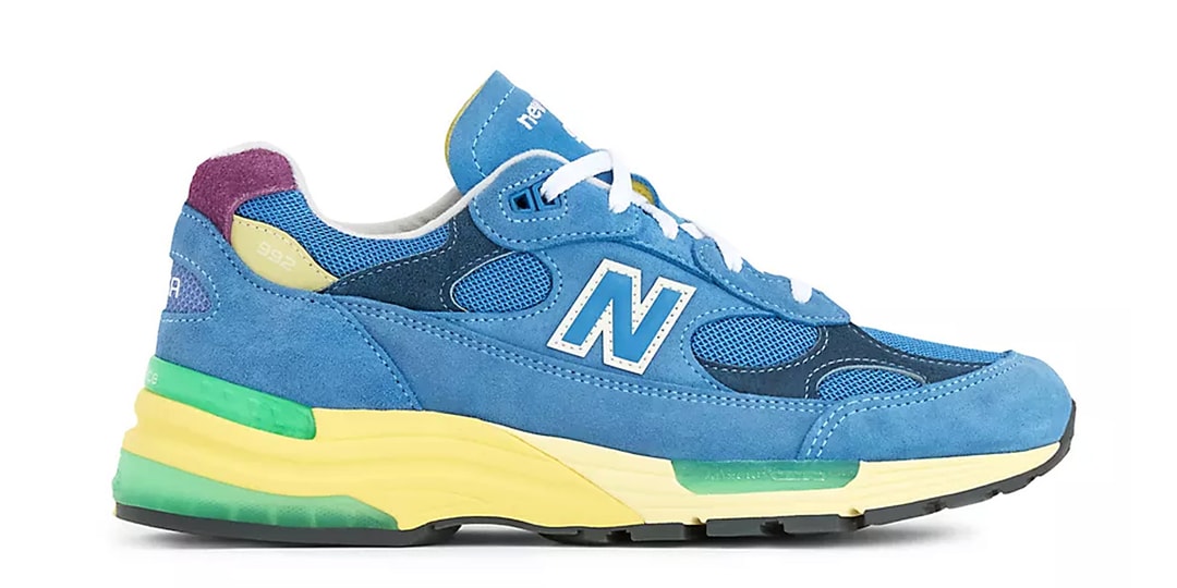 New Balance Unveils the Made in USA 992 in a Fresh "Sea Stone/Green Apple/Maize" Colorway