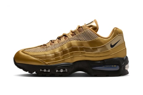 Nike Debuts the Air Max 95 Total 90 in a Striking "Metallic Gold" Colorway