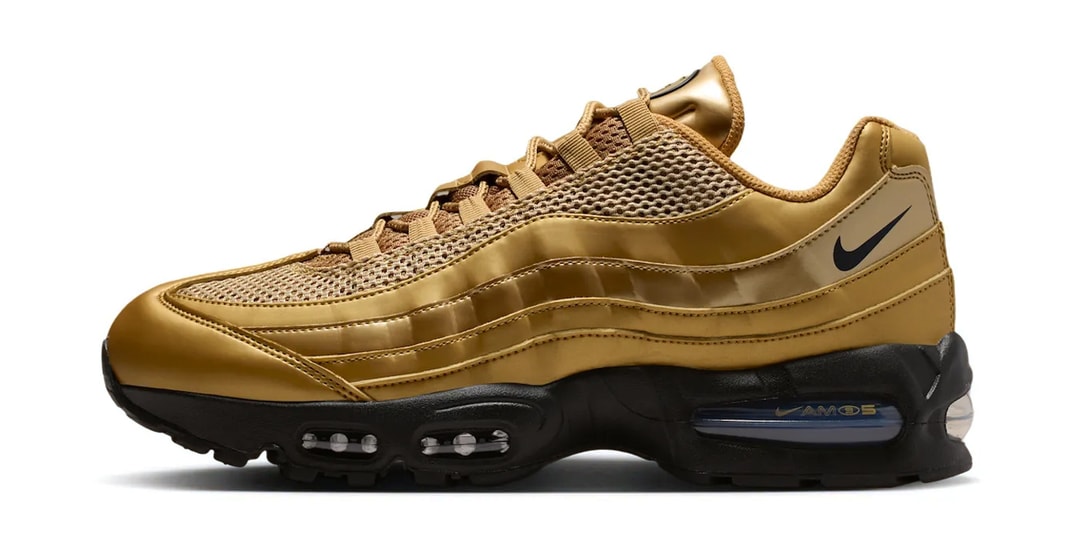 Nike Air Max 95 Total 90 w Efektownej Złotej Odsłonie: Nowość na Horyzoncie