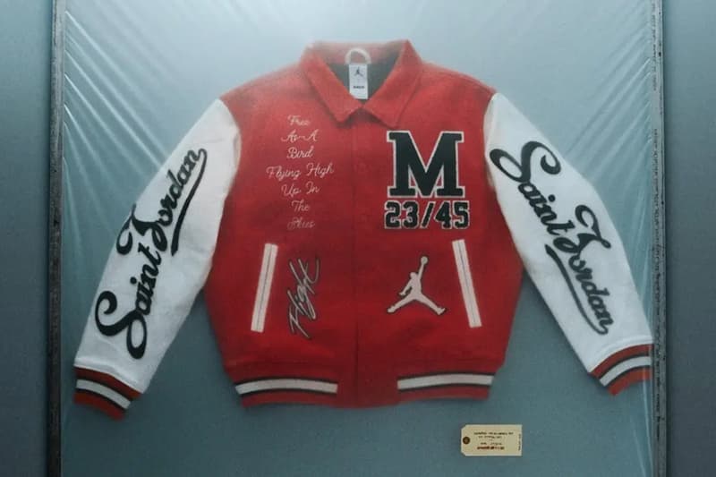 A $1,000 USD Varsity Jacket Leads the Charge in the Upcoming ©SAINT Mxxxxxx x Jordan Brand Collab rui hachimara