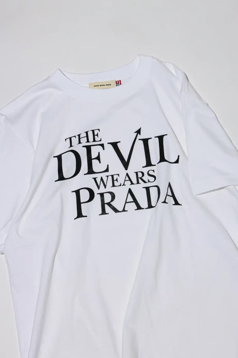 Channel Your Inner Miranda Priestly With the New 'The Devil Wears Prada' x GOOD ROCK SPEED Capsule collaboration release info