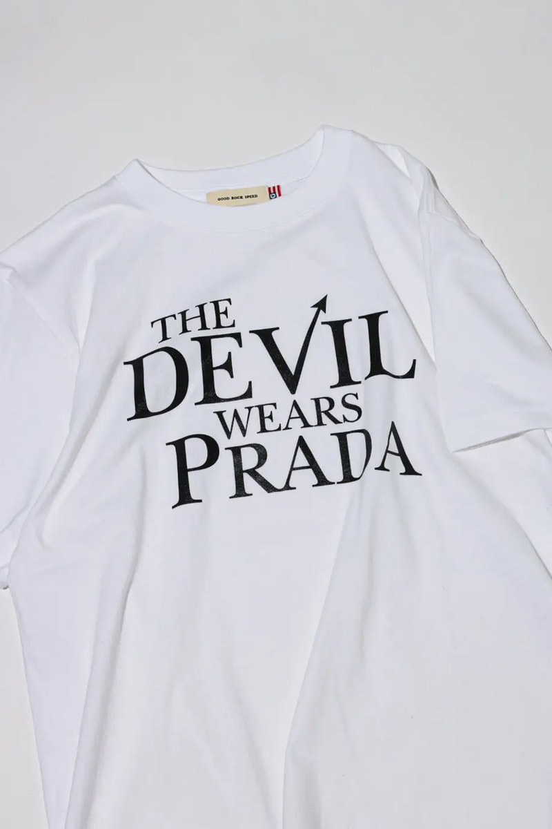 Channel Your Inner Miranda Priestly With the New 'The Devil Wears Prada' x GOOD ROCK SPEED Capsule collaboration release info