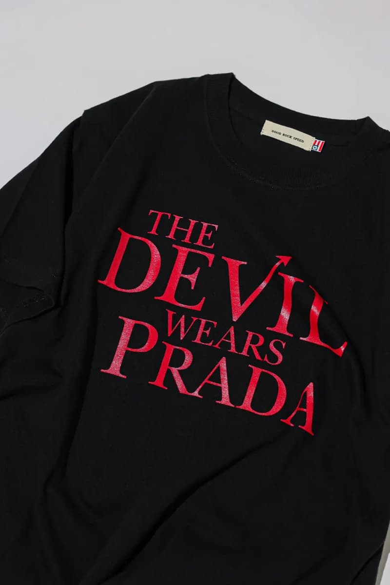 Channel Your Inner Miranda Priestly With the New 'The Devil Wears Prada' x GOOD ROCK SPEED Capsule collaboration release info