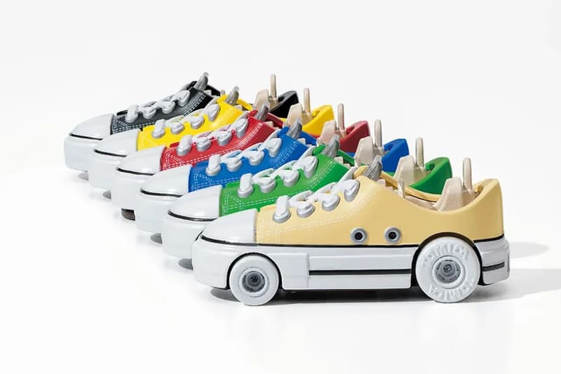 Tomica and Converse Team Up for a Unique "Dream Tomica All Star Collection Vol.1" takar a tomy toys