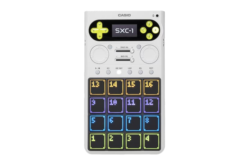 Casio Japan Portable Standalone Sampler SXC-1 Release Info