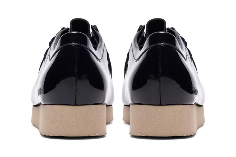 Clarks Originals Wallabee 2604 Patent Silver Navy Release Info