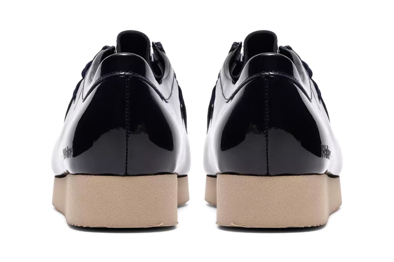 Clarks Originals Wallabee 2604 Patent Silver Navy Release Info