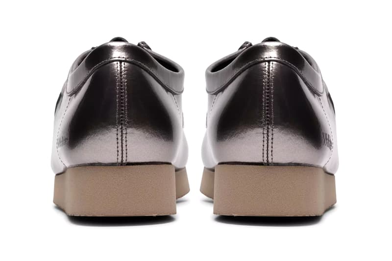 Clarks Originals Wallabee 2604 Patent Silver Navy Release Info