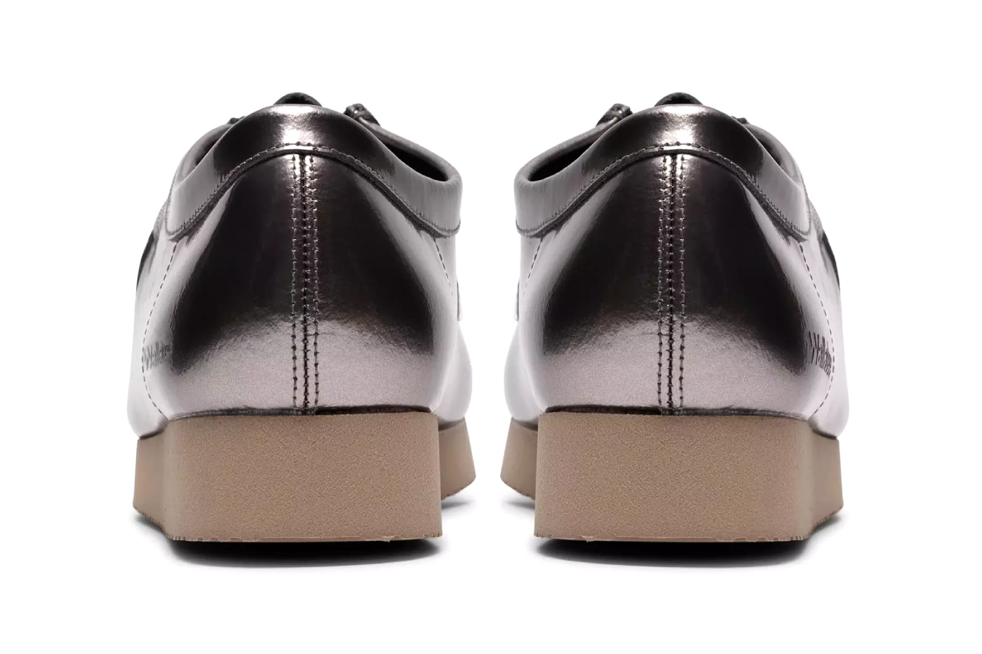 Clarks Originals Wallabee 2604 Patent Silver Navy Release Info