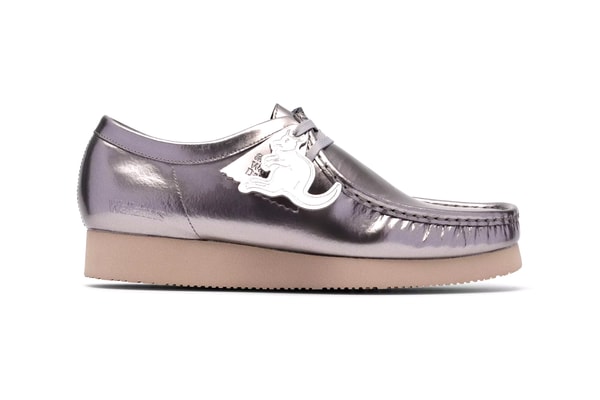 Clarks Originals Wallabee 2604 Patent Silver Navy Release Info